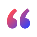 quote icon gradient